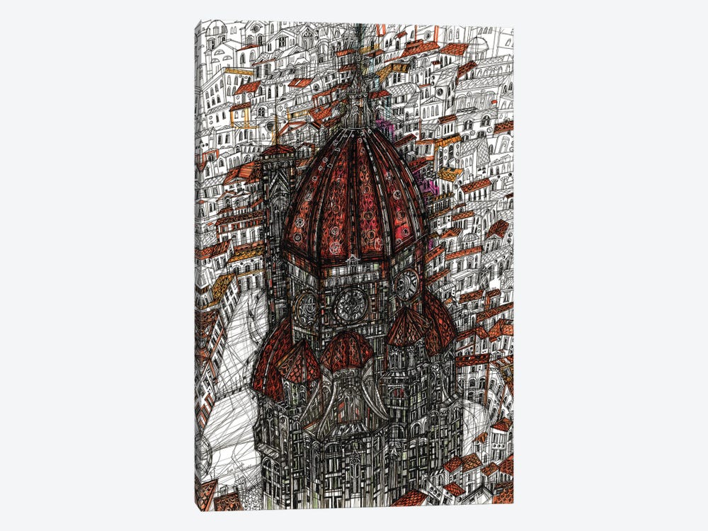 Florence Cathedral by Maria Susarenko 1-piece Art Print