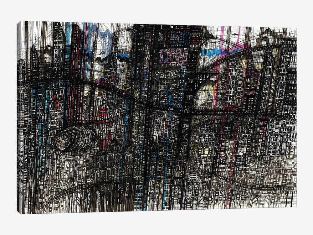 Blade Runner by Maria Susarenko 1-piece Canvas Art