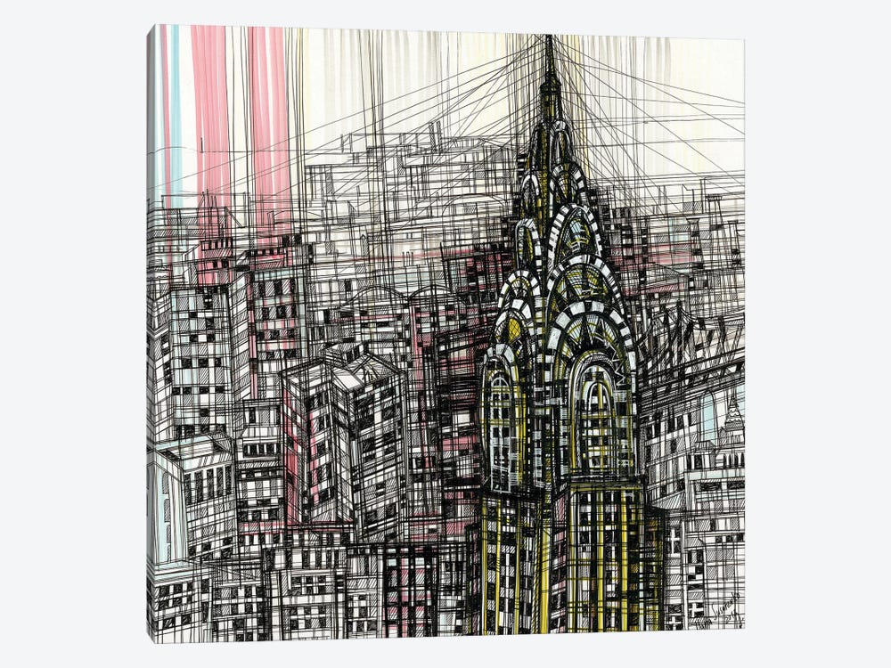Chrysler Building by Maria Susarenko 1-piece Canvas Artwork