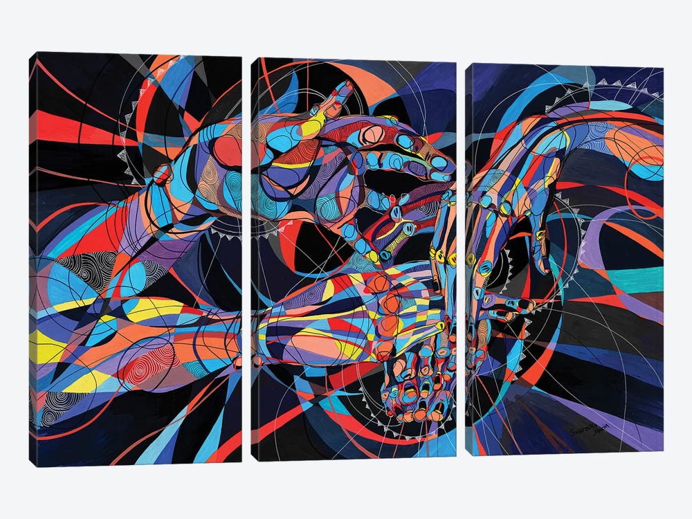 Morpheus by Maria Susarenko 3-piece Canvas Wall Art