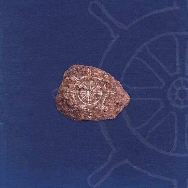 Kids Nautical Art: Keep The Bow Straight by 5by5collective