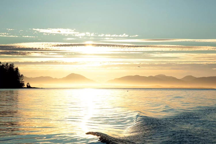 Seascape Sunset, Alaska, USA by Savanah Stewart wall art