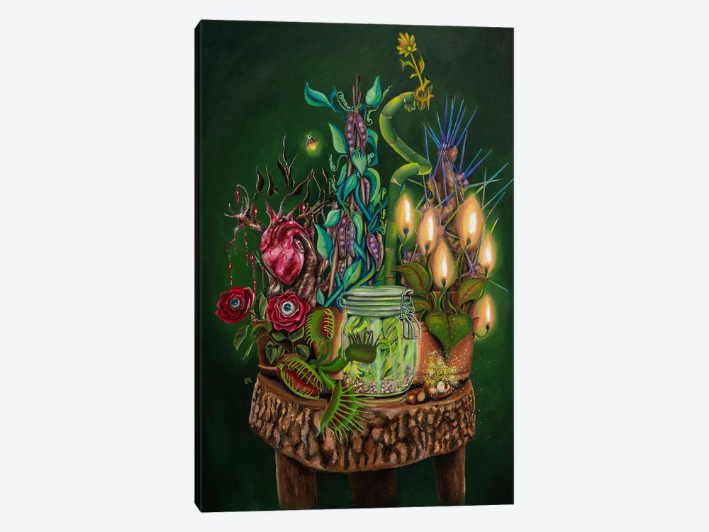 Magical Plants by Saskia Huitema 1-piece Canvas Artwork