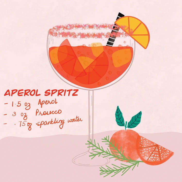 Aperol Spritz by Siotia Swati wall art