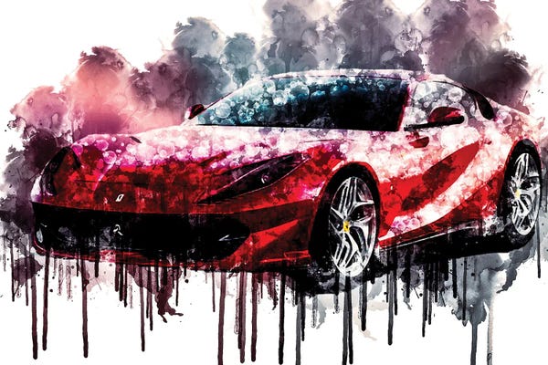 Ferrari: 2017 Ferrari 812 Superfast by Sissy Angelastro