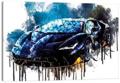 2017 Lamborghini Centenario Canvas Art Print - Sissy Angelastro