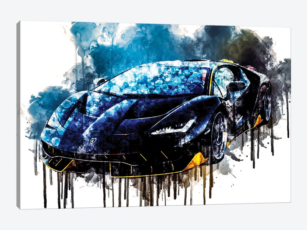 2017 Lamborghini Centenario by Sissy Angelastro 1-piece Art Print