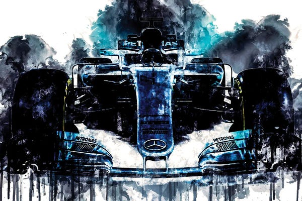 Mercedes-Benz: 2017 Mercedes AMG F1 W08 EQ Power Formula I by Sissy Angelastro