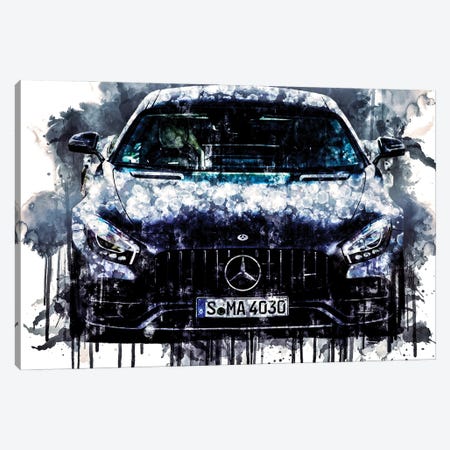 2017 Mercedes AMG GT C Edition L Canvas Print #SSY1022} by Sissy Angelastro Canvas Art Print