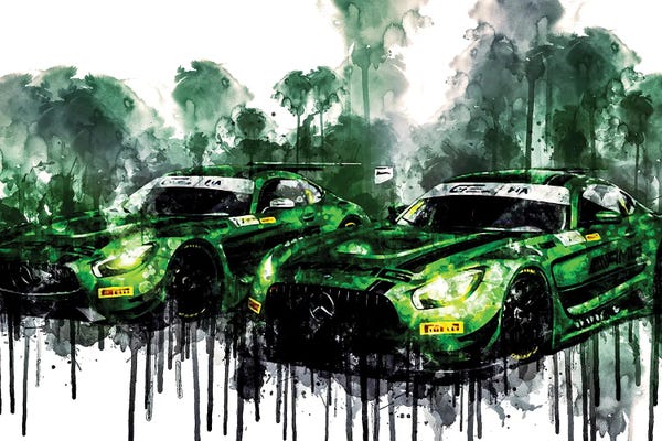 Mercedes-Benz: 2017 Mercedes AMG GT3 by Sissy Angelastro