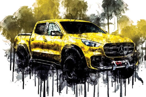 Mercedes-Benz: 2017 Mercedes Benz Concept X Class Adventurer Pickup by Sissy Angelastro