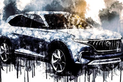 2017 Pininfarina Hybrid Kinetic K550 by Sissy Angelastro canvas print