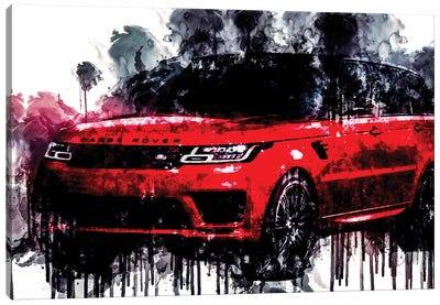 2017 Range Rover Sport Autobiography Canvas Art Print