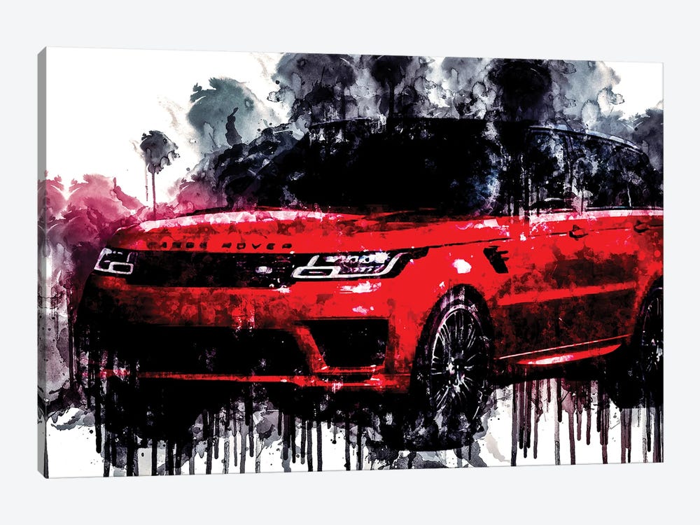 2017 Range Rover Sport Autobiography by Sissy Angelastro 1-piece Canvas Art