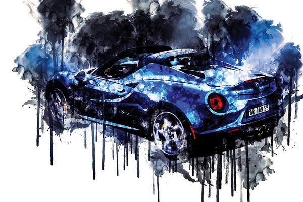 Alfa Romeo: 2018 Alfa Romeo 4C Spider Italia by Sissy Angelastro