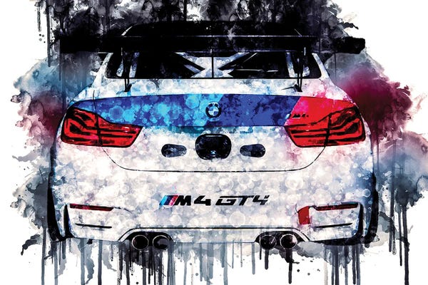 BMW: 2018 BMW M4 GT4 by Sissy Angelastro