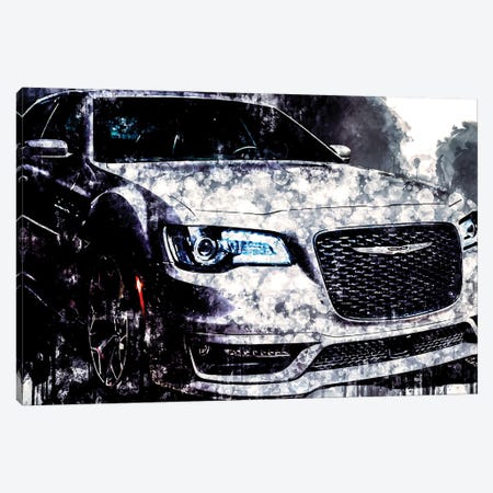 2018 Chrysler 300S Canvas Print #SSY1063} by Sissy Angelastro Canvas Art Print