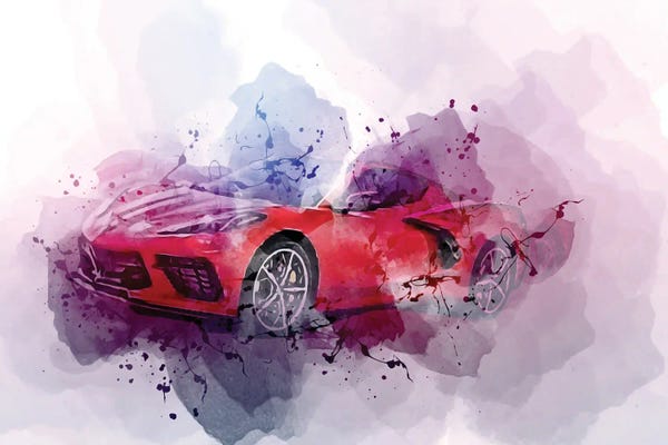 Chevrolet: Chevrolet Corvette Stingray Ae-Spec 2021 by Sissy Angelastro