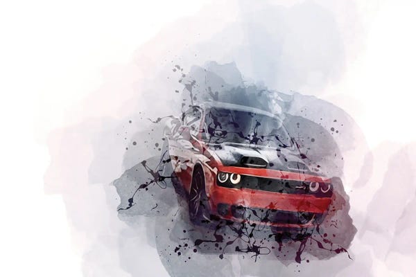 Dodge: Dodge Challenger Srt Hellcat Exterior by Sissy Angelastro