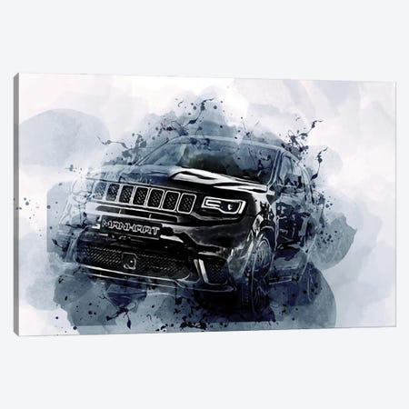 Jeep Grand Cherokee Manhart Gc VIII00 Wk2 Exterior Canvas Print #SSY1087} by Sissy Angelastro Canvas Artwork