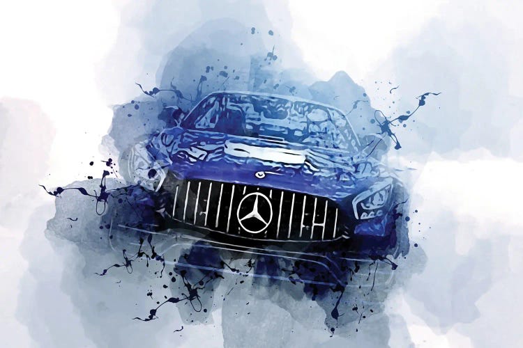 Mercedes-AMG GT 2021 C190 by Sissy Angelastro wall art