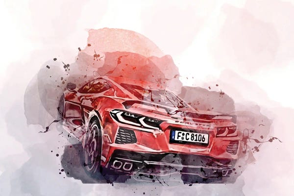 Chevrolet: 2021 Chevrolet Corvette Stingray Exterior by Sissy Angelastro