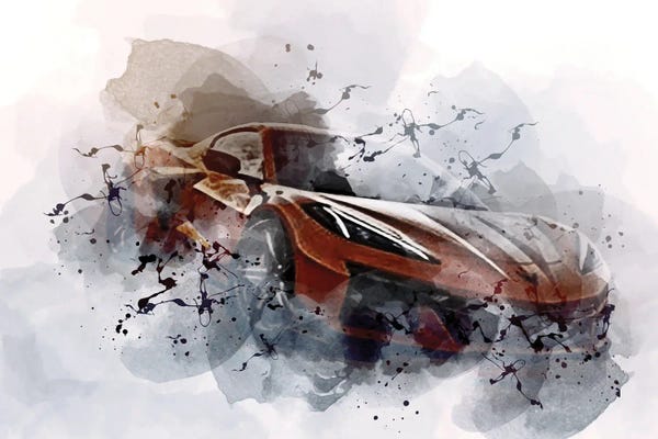 Chevrolet: Chevrolet Corvette C8 Z06 Exterior Orange by Sissy Angelastro