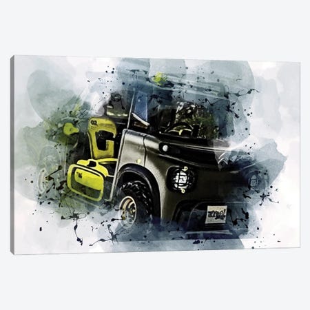 Citroen My Ami Buggy 2021 Exterior Electric Car Canvas Print #SSY1139} by Sissy Angelastro Canvas Art Print