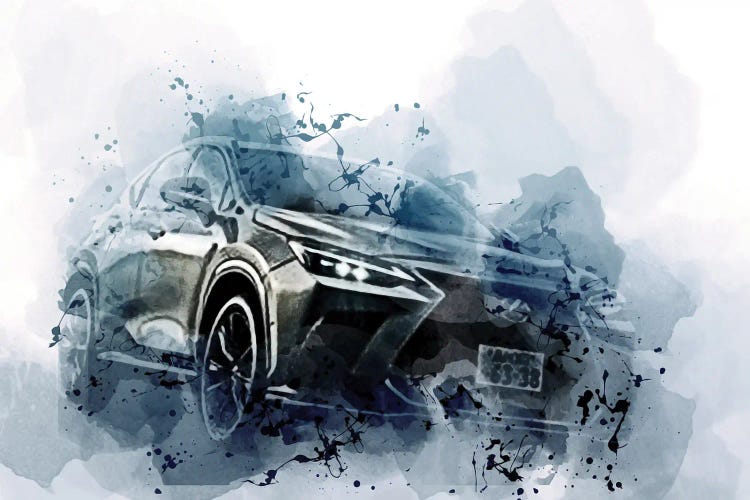 Lexus NX 2I50H F Sport Offroad 2022 Cars Jp-Spec Crossovers by Sissy Angelastro wall art