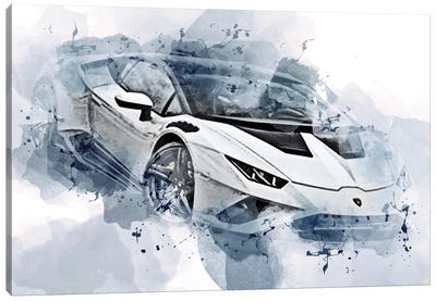Vorsteiner Lamborghini Huracan Tuning 2021 Canvas Art Print - Lamborghini