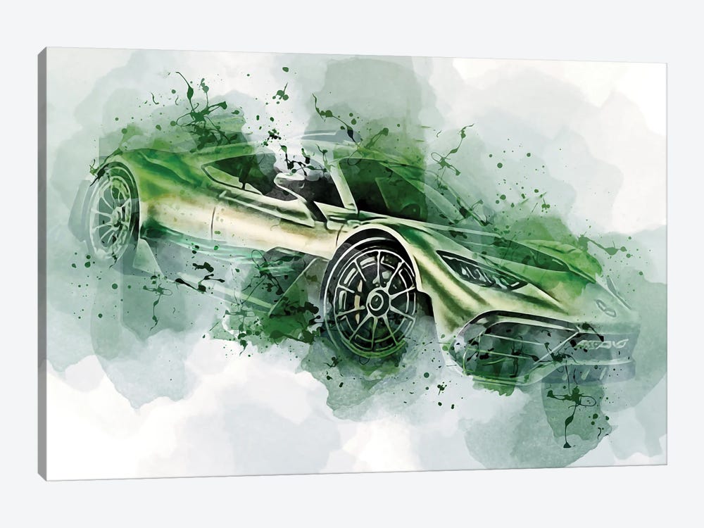 Mercedes-AMG Project One Hypercars 2017 by Sissy Angelastro 1-piece Art Print