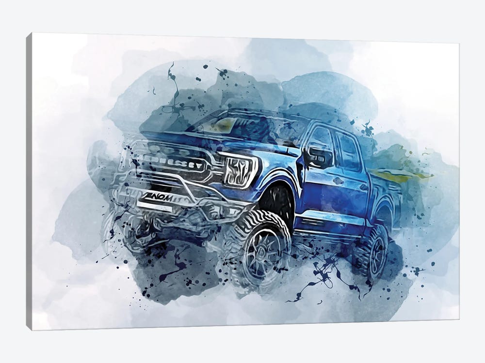Hennessey Venom 800 F-150 Cars Creative Ford F-150 Cars Ford by Sissy Angelastro 1-piece Canvas Print