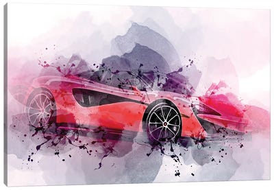 Mclaren V70S Hypercars 2021 Canvas Art Print