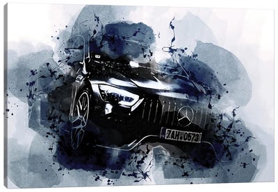 Mercedes-AMG Gt 63 S Oil Station 2021 Canvas Art Print - Mercedes-Benz