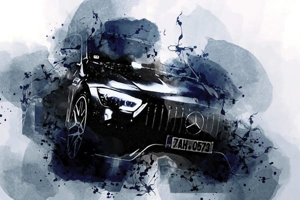 Mercedes-Benz: Mercedes-AMG Gt 63 S Oil Station 2021 by Sissy Angelastro