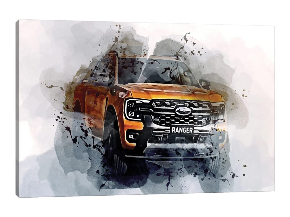 2023 Ford Ranger Wildtrak Exterior Can - Canvas Art