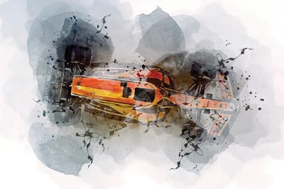 2022 Formula 1 Mclaren Mcl36 Exterior by Sissy Angelastro canvas print