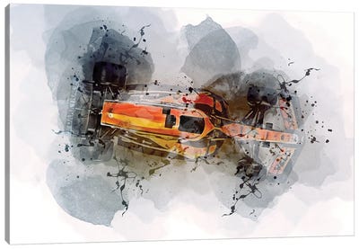 2022 Formula 1 Mclaren Mcl36 Exterior Canvas Art Print
