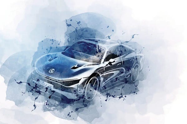 Mercedes-Benz: Mercedes-Benz Vision Eqxx 2022 by Sissy Angelastro