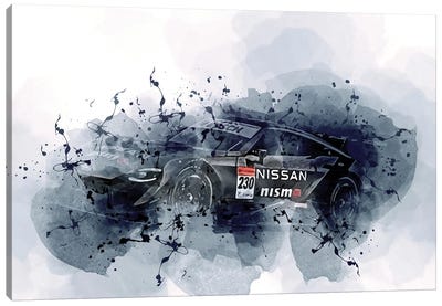 2022 Nissan Z Gt500 Exterior Race Car Canvas Art Print - Sissy Angelastro