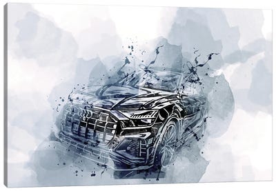 2022 Audi Sq8 Abt Exterior Canvas Art Print