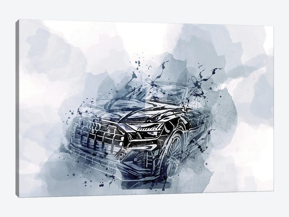 2022 Audi Sq8 Abt Exterior by Sissy Angelastro 1-piece Canvas Art Print