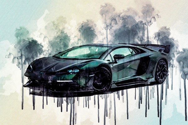 Lamborghini: Mansory Cabrera Lamborghini Svj 2020 Hypercar Front View Exterior Tuning Aventador New Green Matte Italian Supercars by Sissy Angelastro