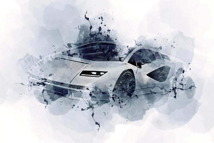 Lamborghini Countach LPI 800-4 by Sissy Angelastro wall art