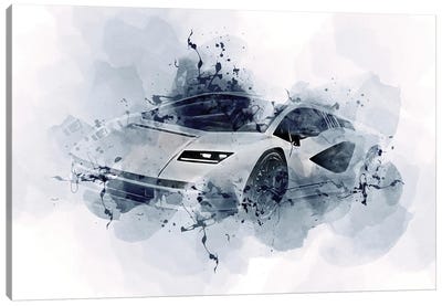 Lamborghini Countach LPI 800-4 Canvas Art Print - Sissy Angelastro