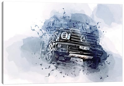 Mercedes-Benz G 400 D 2021 Canvas Art Print - Sissy Angelastro