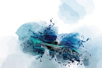 2021 Touring Arese Rh95 Sports Coupe by Sissy Angelastro art print