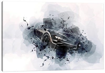 2022 Bugatti Chiron Pur Sport Exterior Canvas Art Print - Sissy Angelastro