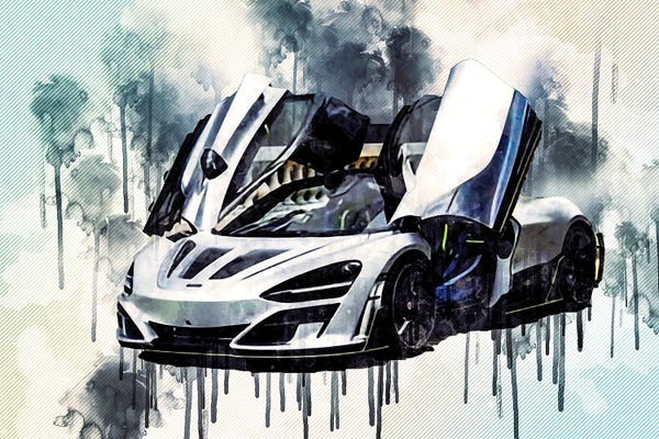 Automobiles: Mclaren 720S Mansory First Edition Luxury Hypercar Tuning 720S Supercar British Sports Cars by Sissy Angelastro