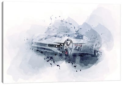 2021 Porsche Vision Gran Turismo Exterior Race Car Canvas Art Print - Sissy Angelastro